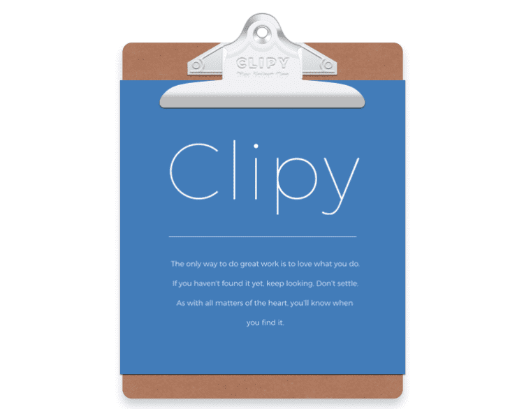 Clipyのロゴ